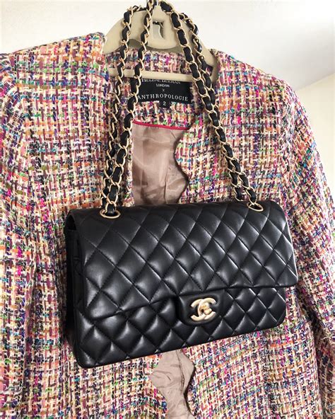 black chanel classic handbag|chanel classic bag price euro.